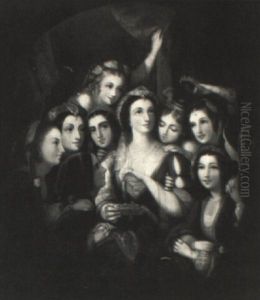Queen Of The Harem Displaying Her Jewels by Jane Stuart