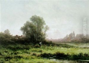 Morgendliche Sommerlandschaft by Robert Easton Stuart