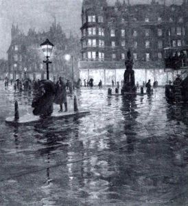 A View Of Edinburgh by Robert Easton Stuart