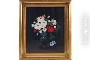 Still Life Of Flowers by Sir James Stuart
