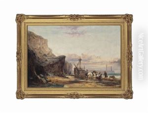 Mending The Mast by Ralph Reuben Stubbs