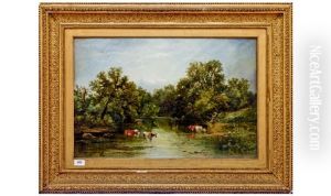 Forest Setting Near Whitby by Ralph Reuben Stubbs