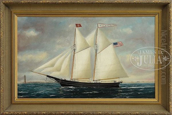 Portrait Of The Schooner "magnolia" - view 1
