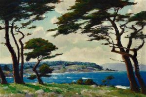 Blue Waters, Monterey by Dedrick B. Stuber