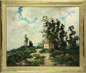 Cottage On The Dunes by Dedrick B. Stuber
