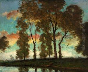 Sunset Through The Trees by Dedrick B. Stuber