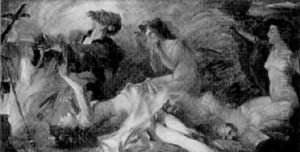 Versuchung Des Hl. Antonius by Robert Emil Stuebner