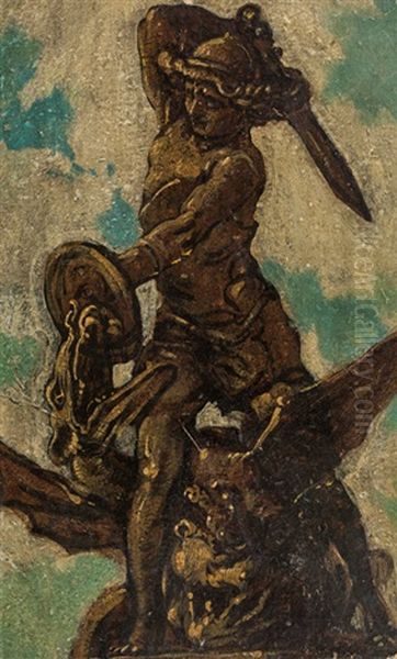 Olstudie: Siegfried Der Drachentoter - view 1