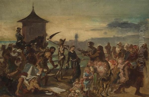 Personnages Devant La Mort - view 1