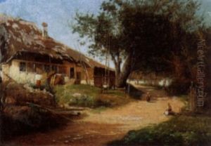 Nachmittag Auf Dem Bauernhof