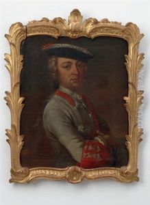 Bildnis Des Gabriel May, Herr Von Hunigen, Im Alter Von 27 Jahren by Johann Rudolf Studer