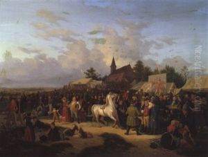 Vierlander Jahrmarkt by Heinrich Stuhlmann
