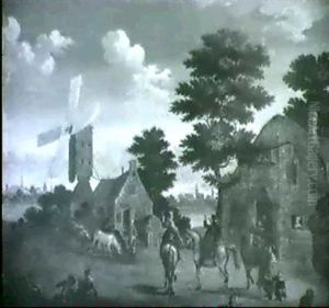 Landleben by Johann Georg Stuhr