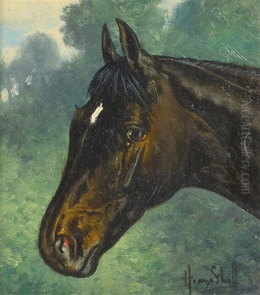 Horse In A Stall - view 1