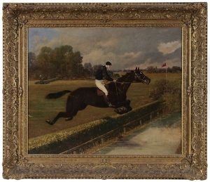 Steeplechase At Andover by Henry Stull