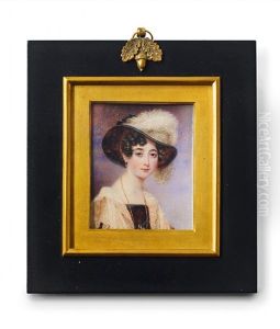 A Portrait Of A Young Actress In A Hat