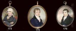 A Gentleman Believed To Be The Hon. Henry Erskine (1746-1817) In Gray Coat And Frilled Cravat, Powdered Hair En Queue, His Arms Crossed