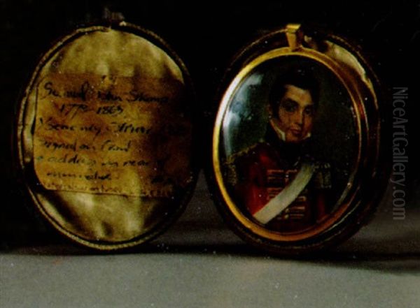Portrait Of A Young Military Officer - view 1