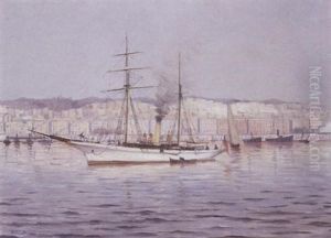Port D'alger by Michel Sturla