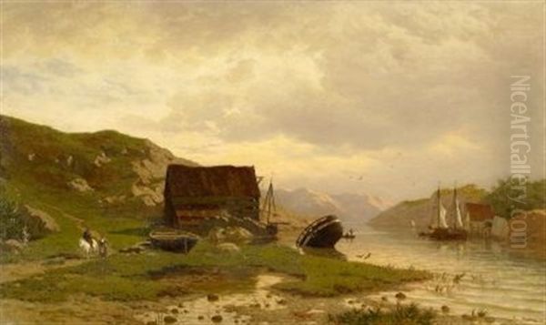 Norwegische Fjordlandschaft - view 1