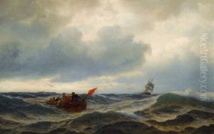 Rough Seas Offshore Warnemunde