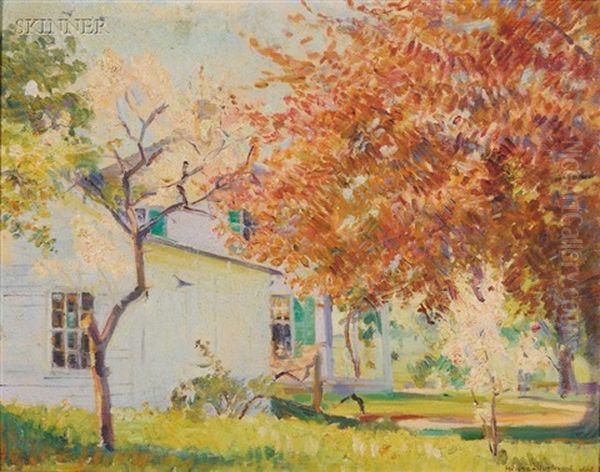 The Side Yard, Late Afternoon - view 1