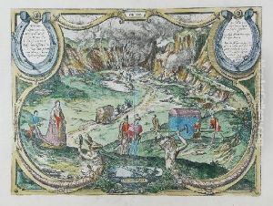 Arkusz Z Civitates Orbis Terrarum by Georges Braun