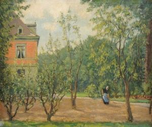 Ateliergarten In Zurich by Hans Sturzenegger