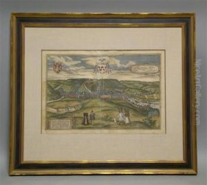D. Remaculus Lymburgus -topographical City View by Georges Braun