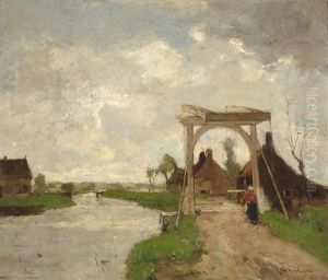 The Graafjes-bridge In Kortenhoef The Graafjes-bridge In Kortenhoef