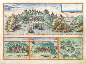 Aden, Arabiae Foelicisemporium Celeberrimi Nominis by Georges Braun