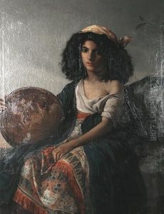 The Gypsy Girl by Georges Braun