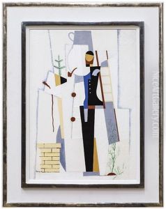 Kominik A Snehulak by Jindrich Styrsky