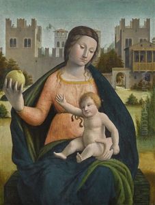 Madonna And Child by (Bartolomeo Suardi) Bramantino
