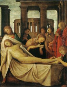Pieta by (Bartolomeo Suardi) Bramantino