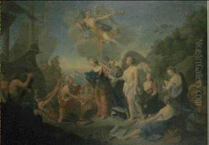 Allegorie De La France Liberant L'amerique