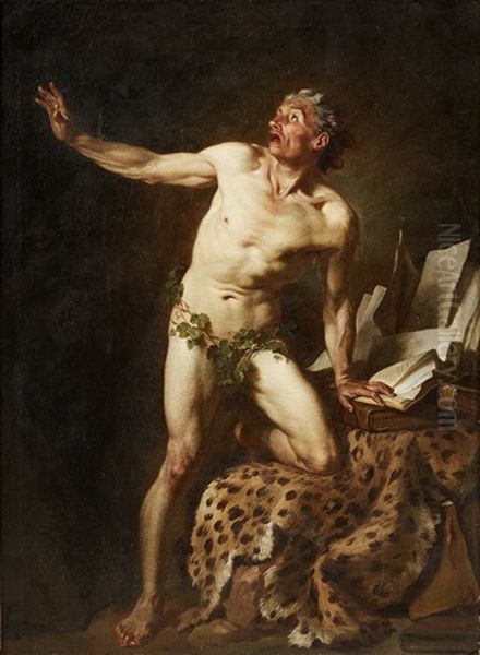 Study For St. Jerome - view 1