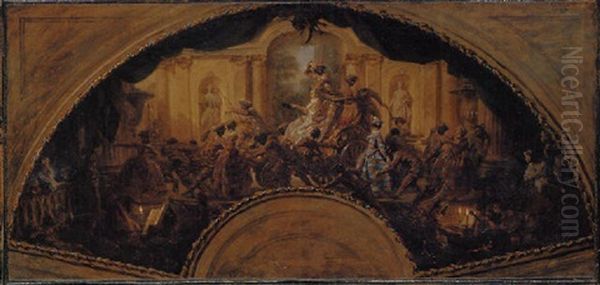 The Triumph Of Harlequin And Colombine - view 1