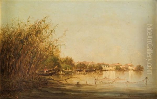 Pecheurs Sur L'etang De Berre - view 1