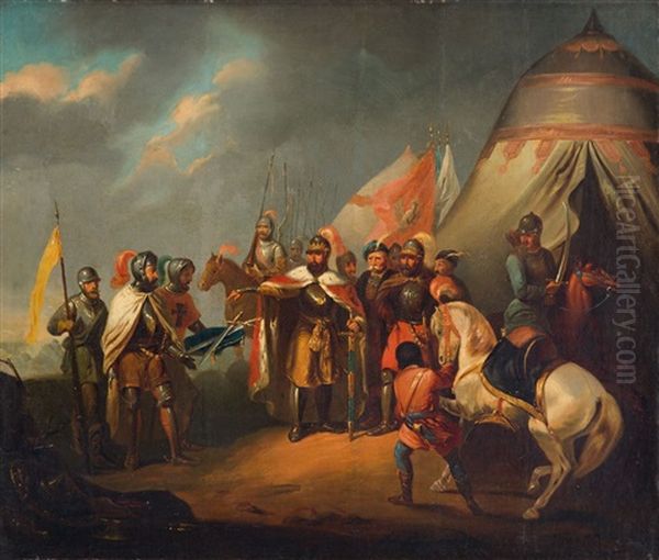Offering Of Swords Before The Battle Of Grunwald - view 1