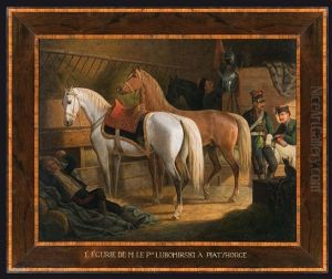 The Post At Piatyhorce by Janvier (January) Suchodolski