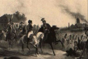 Prince Joseph-antoine Poniatowski Of Poland In Alliance With Napoleon... by Janvier (January) Suchodolski