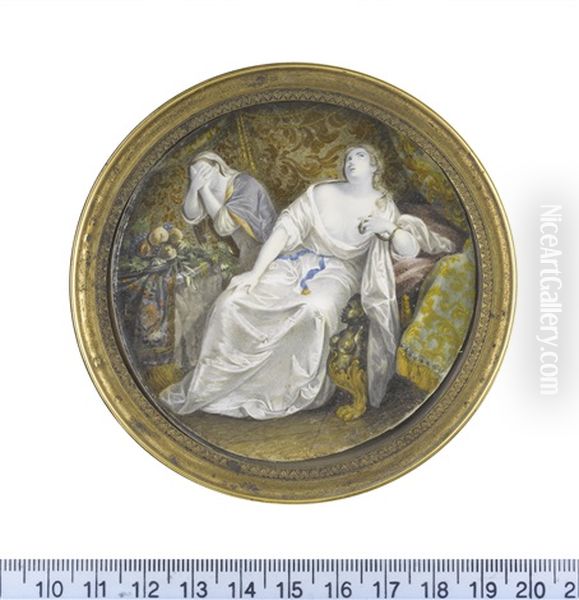 The Death Of Cleopatra (after Caspar Netscher) - view 1
