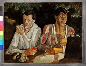 Romantic Rendez-vous by Sergei Yur'Evich Sudeikin