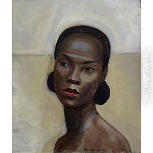 Head Of Black Model, #64