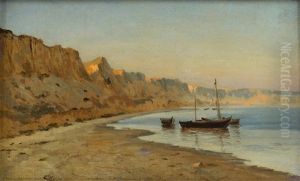 Evening Sun Over The Bay by Rufin Gavrilovich Sudkovsky