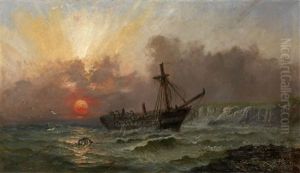Seascape by Rufin Gavrilovich Sudkovsky