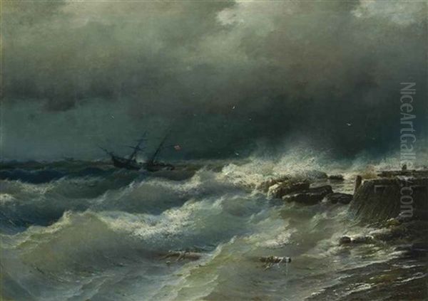 A Storm Near Odessa - view 1