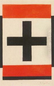 Composition Suprematiste by Nikolay Suetin
