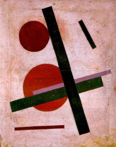 Composition Suprematiste by Nikolay Suetin